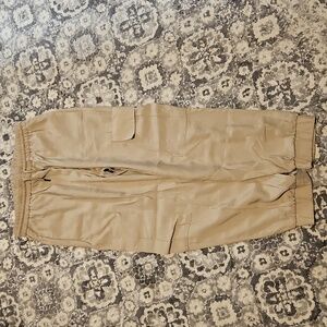 Zara Womens Beige Cargo Pants
